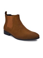 San Frissco Men Tan Flat Boots