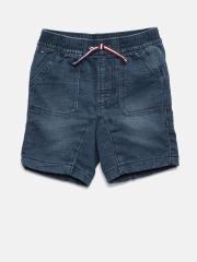 Tommy Hilfiger Boys Blue Washed Shorts