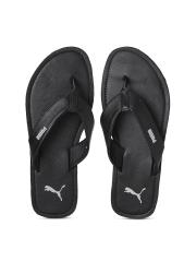 Puma Men Black Thong Flip-Flops