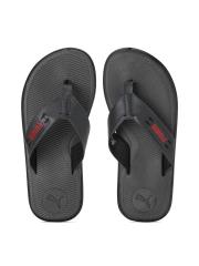 Puma Men Grey Thong Flip-Flops