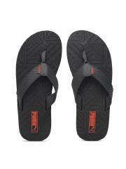 Puma Men Grey Solid Viktor Thong Flip Flops