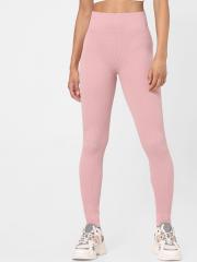 ONLY Women Rose Pink Solid Legging