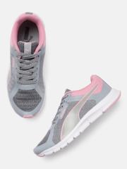 Puma Women Grey Solid Sneakers