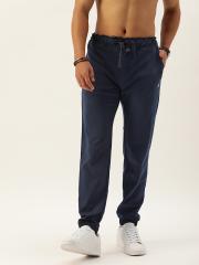 Kook N Keech Men Navy Blue Solid Joggers