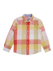 Pepe Jeans Boys Multicoloured Checked Casual Shirt