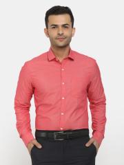 Cherokee Men Red Classic Casual Shirt