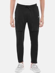 Ajile by Pantaloons Men Black Solid Track Pants