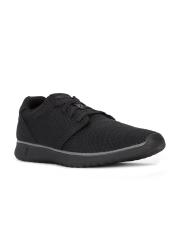 Hush Puppies Men Black Textured Sneakers