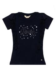 Gini and Jony Girls Blue Casual Top