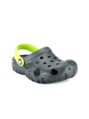 Crocs Swiftwater  Girls Black Cut-Out Clogs