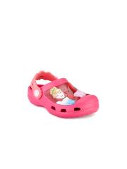 Crocs Funlab  Girls Pink Printed Clogs