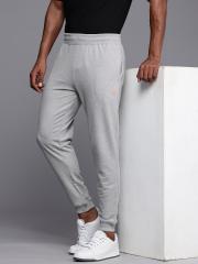 HRX by Hrithik Roshan Men Grey Melange Solid Joggers