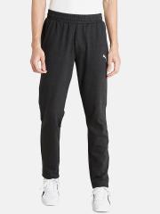 Puma Men Grey Solid Track Pants