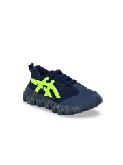 TUSKEY Boys Blue Printed Sneakers