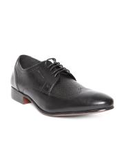 Red Tape Men Black Leather Formal Shoes