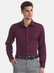 Arrow Men Purple Formal Shirt