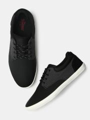 Roadster Men Black Sneakers