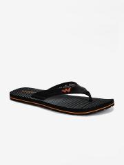 Wildcraft Men Black Thong Flip-Flops