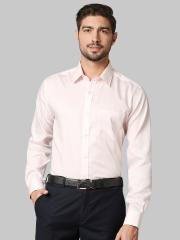 Park Avenue Men Red Formal Shirt