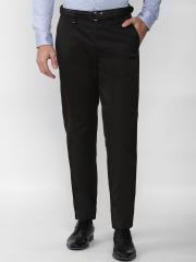 Van Heusen Men Black Formal Trousers