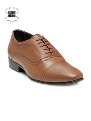 Teakwood Leathers Men Brown Leather Formal Shoes