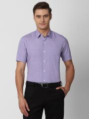 Peter England Men Purple Formal Shirt