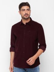 SPYKAR Men Red Casual Shirt