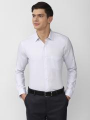 Peter England Men White Formal Shirt