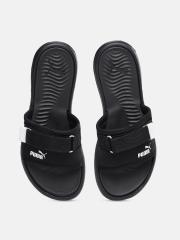 Puma Women Black Solid Sliders