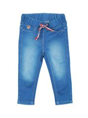 U S Polo Assn Girls Blue Jogger Jeans