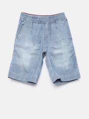 Tommy Hilfiger Boys Blue Washed Shorts