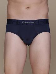 Calvin Klein Underwear Men Navy Blue Solid Briefs- NB3311VN7