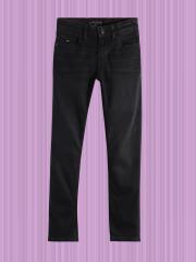 Tommy Hilfiger Boys Black Stretchable Jeans