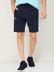 Kappa Men Navy Blue Sports Shorts