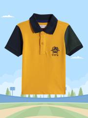 U S Polo Assn Kids Boys Yellow T-shirt