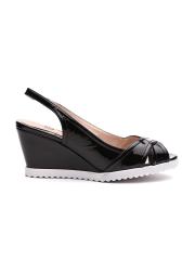 Carlton London Women Black Solid Wedges