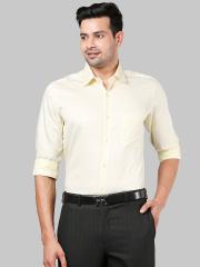 Raymond Men Yellow Formal Shirt