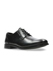 Clarks Men Black Solid Formal Shoes