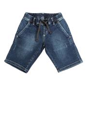 Pepe Jeans Boys Blue Washed Denim Shorts