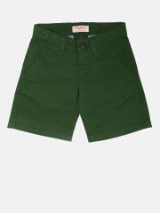 Pepe Jeans Boys Green Chino Shorts