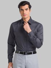 Park Avenue Men Grey Formal Shirt