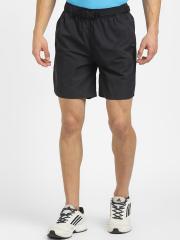 ADIDAS Men Black Solid Shorts