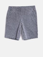 Tommy Hilfiger Boys Blue Printed Shorts