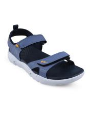 Campus Men Blue Solid Sports Sandals