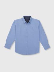 Gini and Jony Boys Blue Casual Shirt