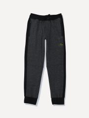 Gini and Jony Boys Grey Solid Joggers