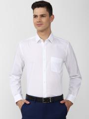 Peter England Men White Formal Shirt