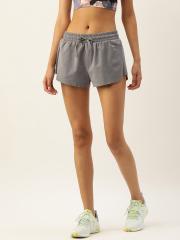 FOREVER 21 Women Grey Solid Regular  Shorts