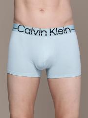 Calvin Klein Underwear Men Blue Solid Trunk NB30315F9