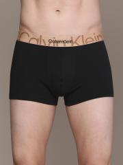 Calvin Klein Underwear Men Black Solid Trunk NB33025LA